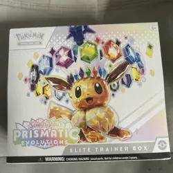 Pokemon Prismatic Evolutions Elite Trainer Box ETB New Sealed - Image 2