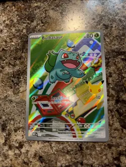 Pokemon TCG Bulbasaur 037 Promo Illustration First Partner 30th Anniversary NM - Image 1