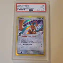 Pokemon TCG Deoxys Holo - Holon Phantoms 5/110 PSA 9 - Image 1