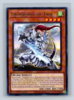 Swordsoul of Taia #MZTM-EN081 Maze of the Master Yugioh TCG NM - Image 1
