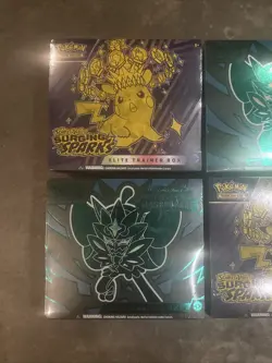 (2) Surging Sparks ETBs (2) Twilight Masquerade ETBs Sealed Pokemon TCG - Image 2