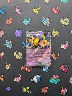 Pokemon - Alakazam ex SVP050 Scarlet & Violet Black Star Promo NM - Image 1