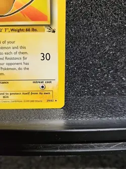 Pokemon Raichu 29/62 - 1999 Fossil Non-Holo Rare - LP Vintage WotC - Image 5