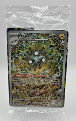 Magneton Full Art, Pokemon SEALED, Surging Sparks, Black Star Promo Rare, SVP159 - Image 3