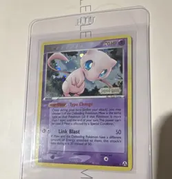 Pokemon Mew 10/92 Legend Maker Reverse Holo Rare 70HP LEGEND MAKER STAMP - Image 1