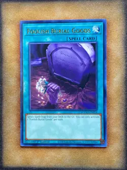 Yugioh Foolish Burial Goods MAGO-EN054 Rare 1st Ed NM - Image 1