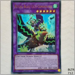 Ritual Beast Ulti-Cannahawk Alternate Art - BLTR-EN085 - Ultra Rare 1st Yugioh - Image 1