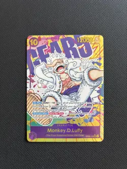 Monkey D Luffy OP05-119 SEC Alt Art One Piece Awakening of the New Era - LP 2 - Image 1