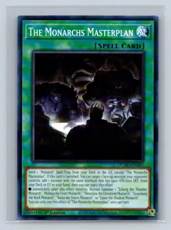 The Monarchs Masterplan #DUAD-EN061 Duelist's Advance Yugioh TCG NM - Image 1