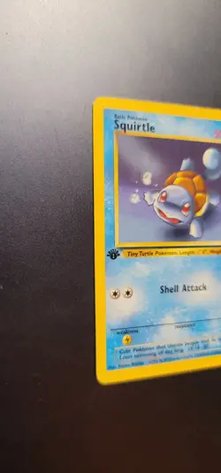 Squirtle 68/82 1st Edition NM Near Mint Team Rocket Non-Holo Pokemon Card - Image 3