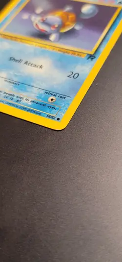 Squirtle 68/82 1st Edition NM Near Mint Team Rocket Non-Holo Pokemon Card - Image 4