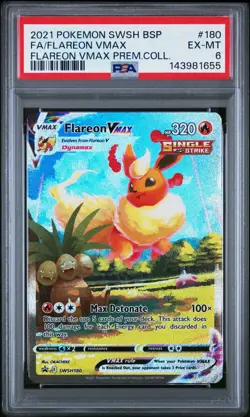 Flareon VMAX SWSH180 SWSH: Sword & Shield Promo Cards Holo - Image 1