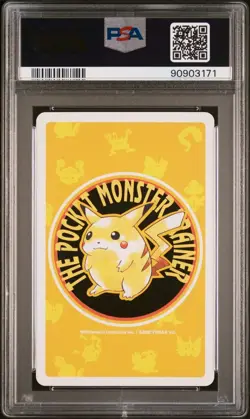 PSA 10 GEM MINT Pokemon Yellow Playing Card - Flareon 9 of Clubs (POP 1) - Image 3