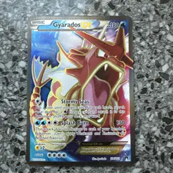 Pokemon Gyarados EX TCG Full Art Holo Ultra Rare Card 114/122 XY-Breakpoint - Image 1