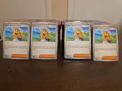 Lillie's Determination 119/132 Me01: Mega Evolution Regular x 4 Sleeved Cards - Image 1