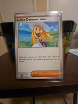 Lillie's Determination 119/132 Me01: Mega Evolution Regular x 4 Sleeved Cards - Image 4