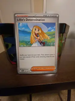 Lillie's Determination 119/132 Me01: Mega Evolution Regular x 4 Sleeved Cards - Image 5