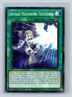 Artmage Masterwork -Succession- #DUAD-EN056 Duelist's Advance Yugioh TCG NM - Image 1