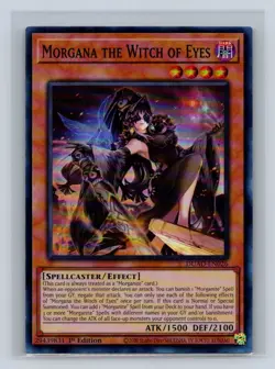 Morgana the Witch of Eyes #DUAD-EN026 Duelist's Advance Yugioh TCG NM - Image 1