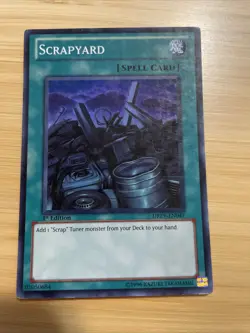 Yugioh! LP Scrapyard - DREV-EN047 - Super Rare - 1st Edition Lightly Played MP - Image 1