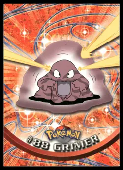 Pokemon Cards Grimer #88 Topps Trading Cards Series 2 NM *4 - Image 1