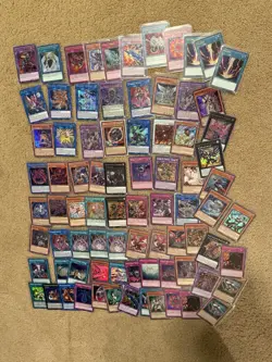 Yugioh Super Rare Secret Rare Lot Holo - Image 1