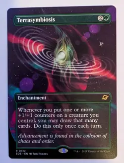 Terrasymbiosis (Borderless) #312 Edge of Eternities Regular NM - Image 1