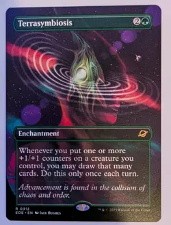 Terrasymbiosis (Borderless) #312 Edge of Eternities Regular NM - Image 3