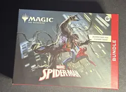 1 Sealed New! Magic The Gathering MTG Marvel's Spider-Man Bundle Box 9 Packs +++ - Image 1