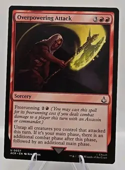 Overpowering Attack MTG Universes Beyond: Assassin's Creed Regular - Image 1