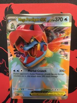 Pokemon TCG Mega Retaliate EX JUMBO card Promo Ascended Heroes 036 - Image 1