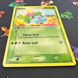 Ivysaur 7/17 POP Series 2 NM Mint Pokemon TCG Vintage - Image 3