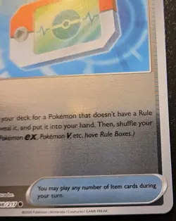 Poke Pad 198/217 Reverse Holo Common Ascended Heroes Pokemon TCG - Image 5