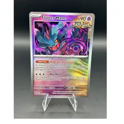 Pokemon Prismatic Evolutions - Flutter Mane Ancient 043/131 - Master Ball Holo - Image 1