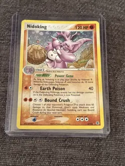Nidoking Holo Rare Reverse Holo FireRed & LeafGreen 8/112 Pokemon TCG - Image 1