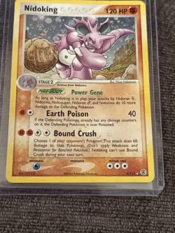 Nidoking Holo Rare Reverse Holo FireRed & LeafGreen 8/112 Pokemon TCG - Image 3