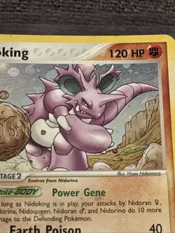 Nidoking Holo Rare Reverse Holo FireRed & LeafGreen 8/112 Pokemon TCG - Image 5
