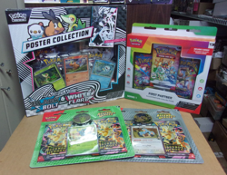 POKEMON ASCENDED (2) 2-PK BLISTER + BLACK WHITE POSTER BOX + FIRST PARTNER BOX - Image 1