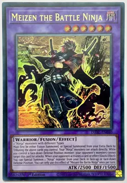 DABL-EN040 Meizen the Battle Ninja - Ultra Rare 1st Edition Near Mint YuGiOh - Image 1