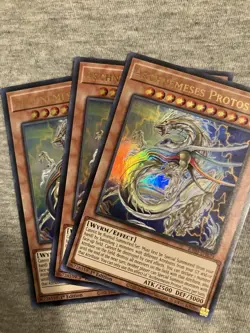 3x Archnemeses Protos 1st Edition Ultra Rare RA03-EN023 Yu-Gi-Oh! - Image 1