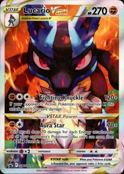 Lucario VSTAR SWSH291 SWSH: Sword & Shield Promo Cards Holo - Image 1