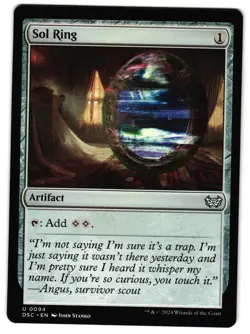 Sol Ring 94 - NM - Commander: Duskmourn: House of Horror U - Image 1
