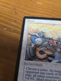 Jihadd Magic: The Gathering MTG - Arabian Nights Rare Banned - Image 4