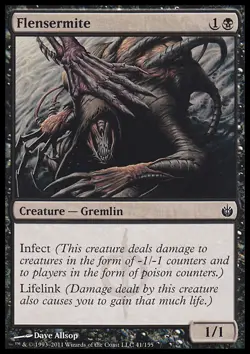 MTG 4x FLENSERMITE EXC - ACARO SCUOIATORE - MBS - MAGIC - Image 1