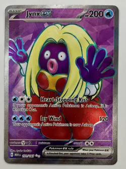 2023 Pokemon Gaming SV 151 Jynx ex #191/165 Ultra Rare - Image 1
