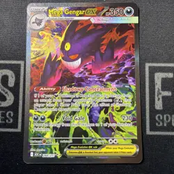 2026 Pokemon Ascended Heroes Mega Gengar EX 284/217 SIR Mint 🔥🔥🔥 Pack Fresh - Image 1