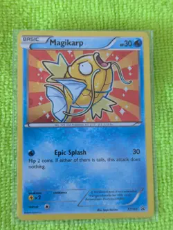 Shiny Magikarp XY143 X & Y Holo Ultra Rare Black Star Promo Pokemon Card - Image 1