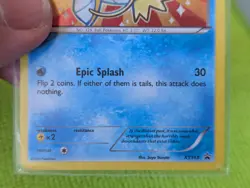 Shiny Magikarp XY143 X & Y Holo Ultra Rare Black Star Promo Pokemon Card - Image 5