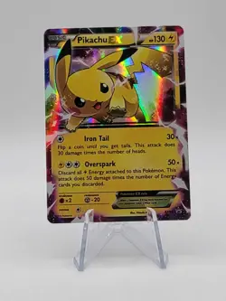 Pokemon TCG: Pikachu EX XY84 Promo LP - Image 1