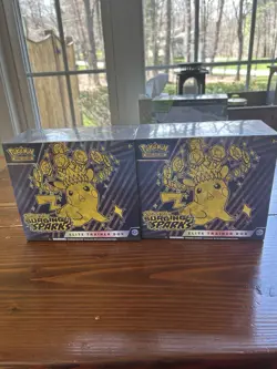 Pokemon Sealed Etb Lot Surging Sparks X2 + Perfect Order Etb + Jap Booster Pack - Image 2